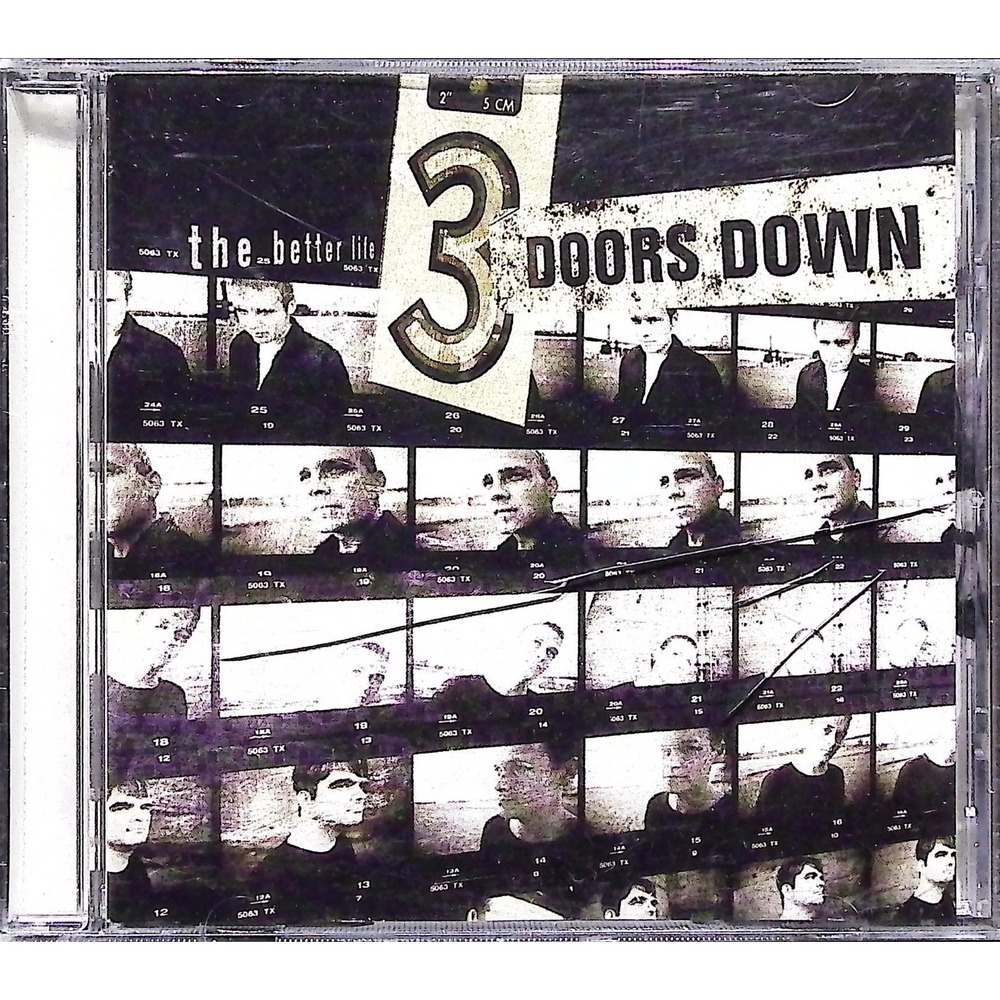 3 Doors Down Music CD The Better Life Rock Alternative Post-Grunge 2000